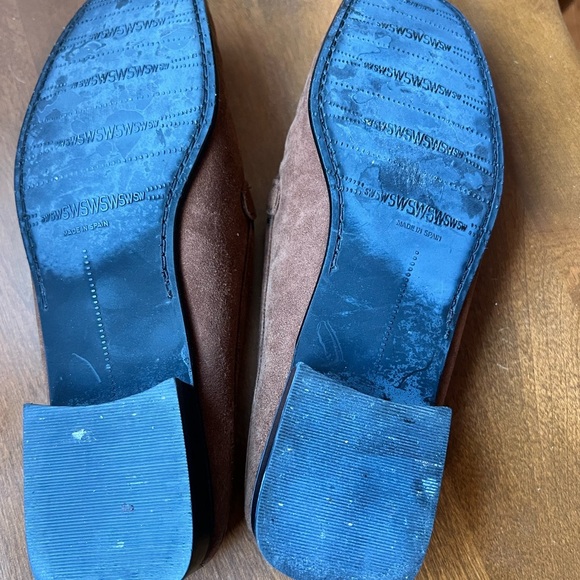 Stuart Weitzman Brown Suede Slip On Loafer. Jeweled accents. Womens size 7 - Picture 8 of 8